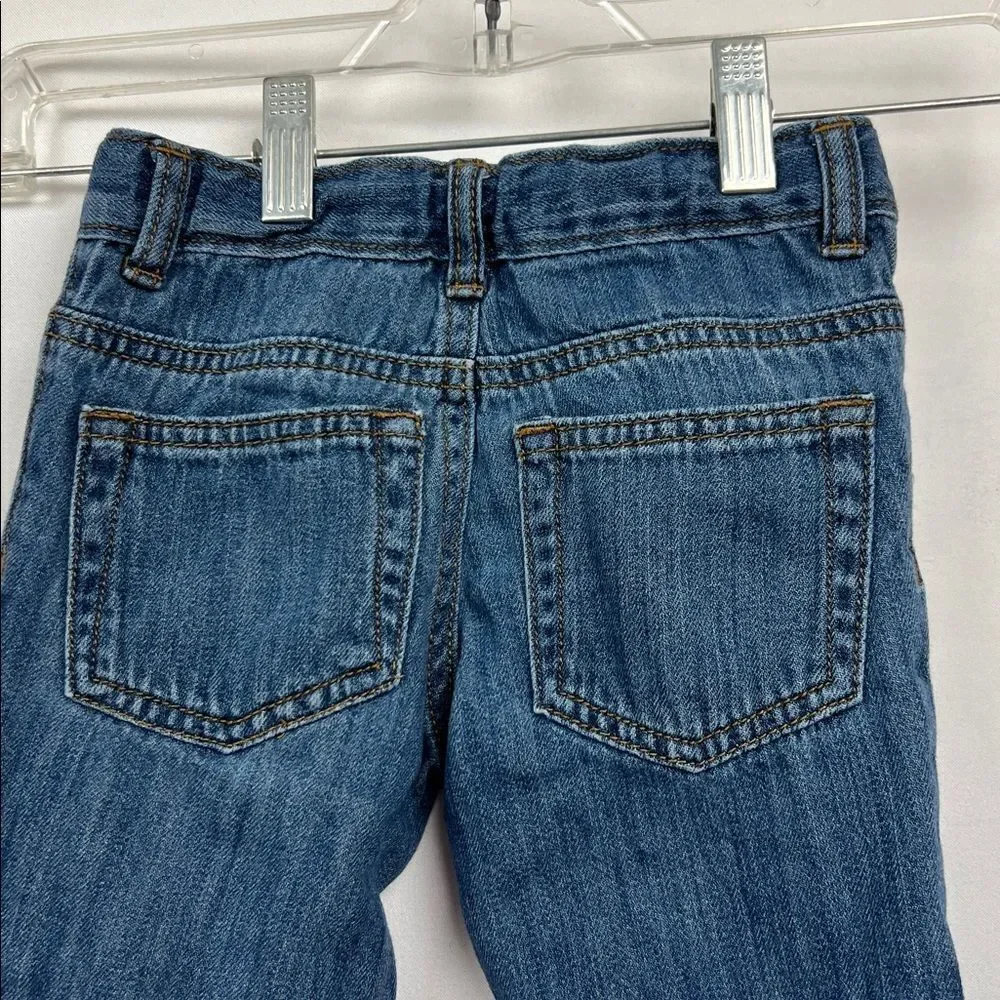 Crazy 8 Blue Rocker Jeans adjustable waistband Size 3T